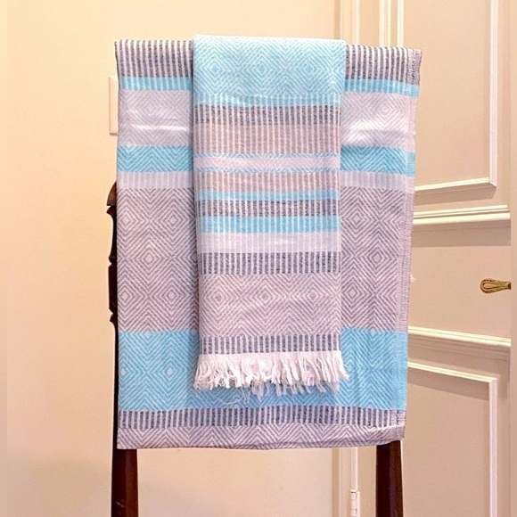 Sensitive Skin Organic Cotton Travel Throw Wrap Swim Sarong Multifunctional NEW! - Picture 16 of 16